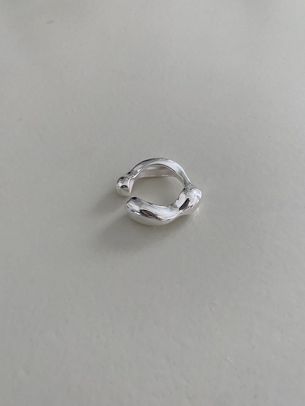 [92.5 silver] cloud ring
