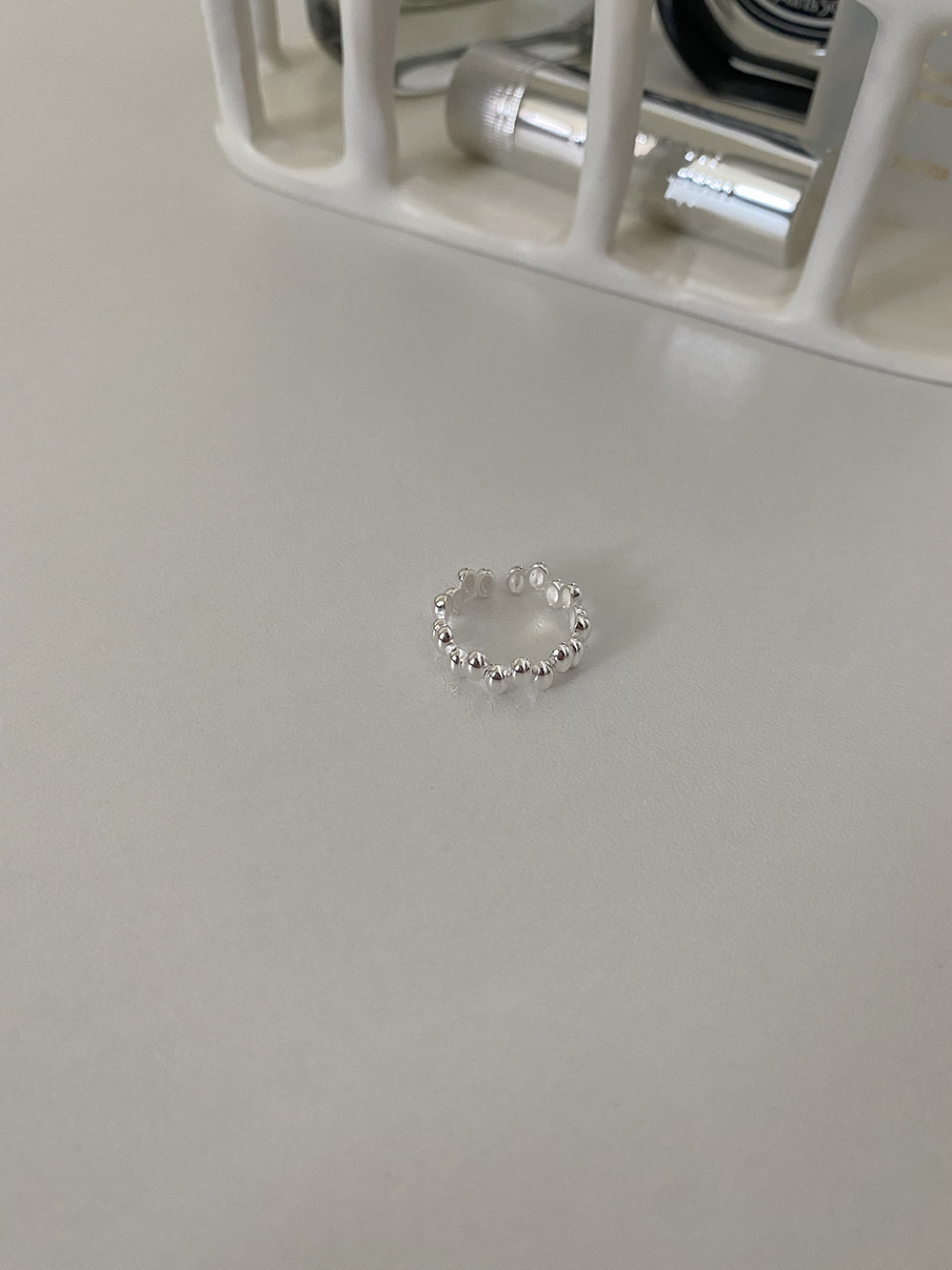 [92.5 silver] rice ring
