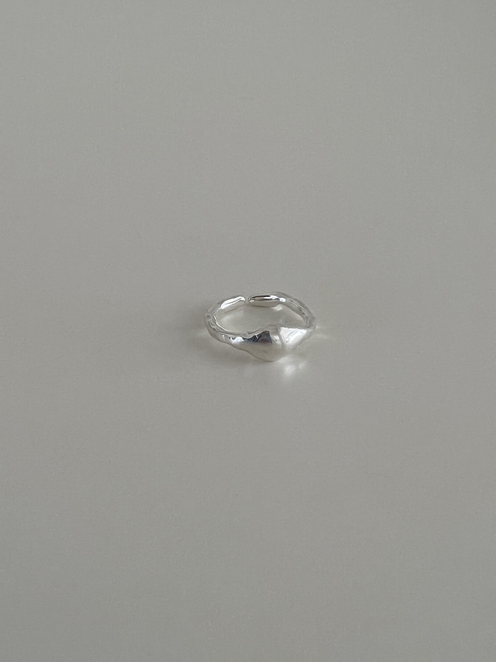 [92.5 silver] molt ring