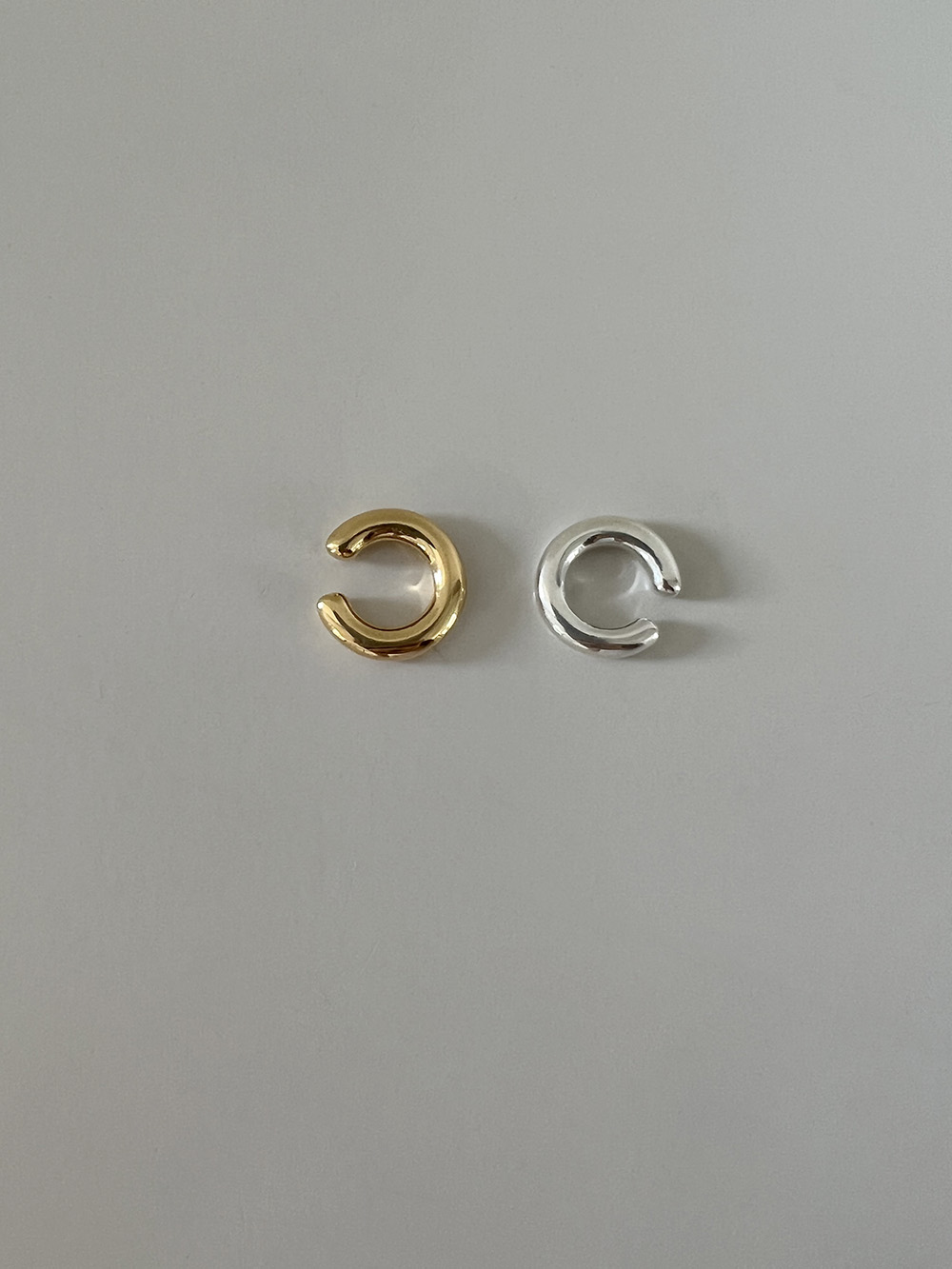 [92.5 silver] Basic earcuff (2color)