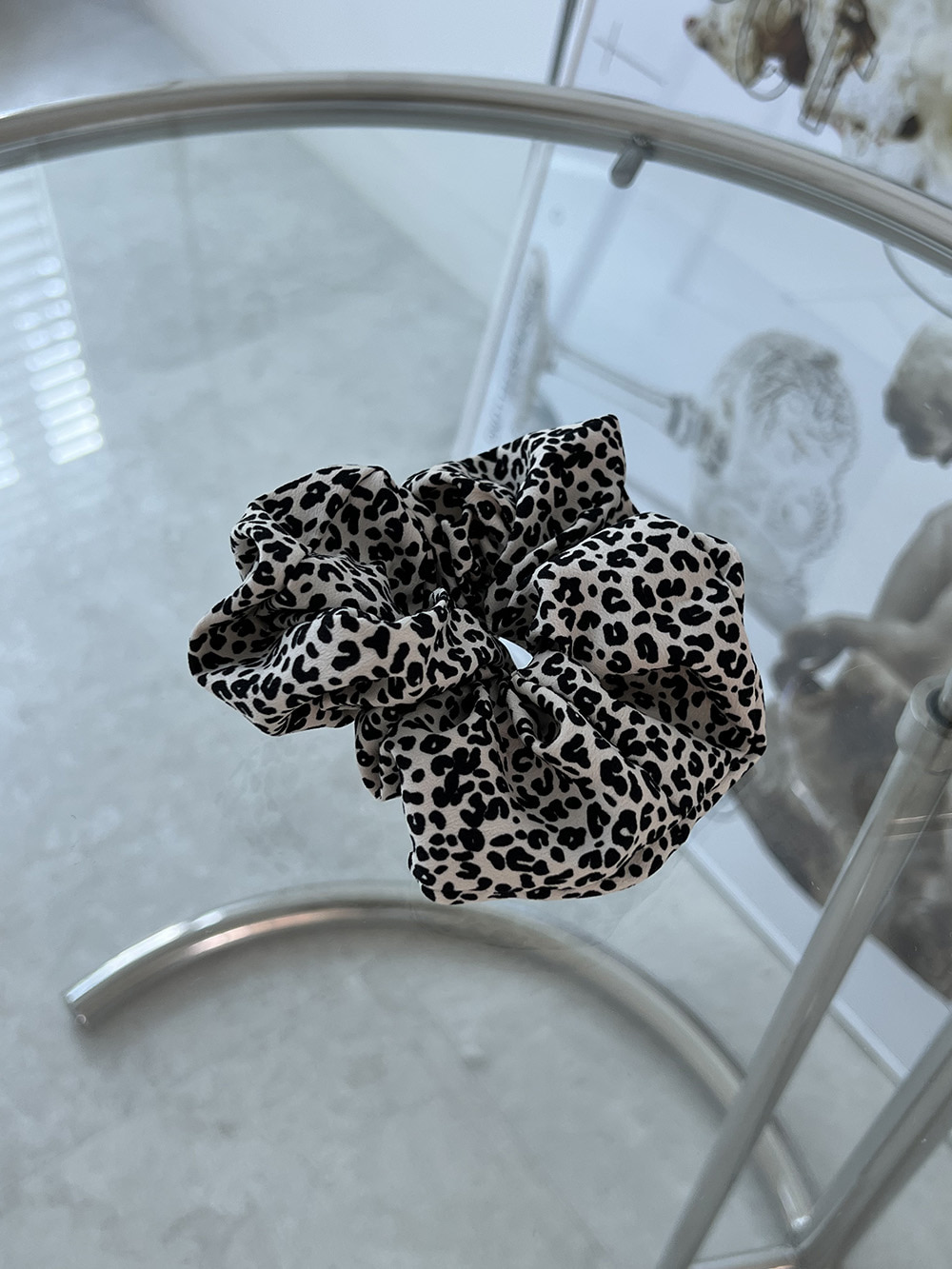 Mild leopard Scrunchie