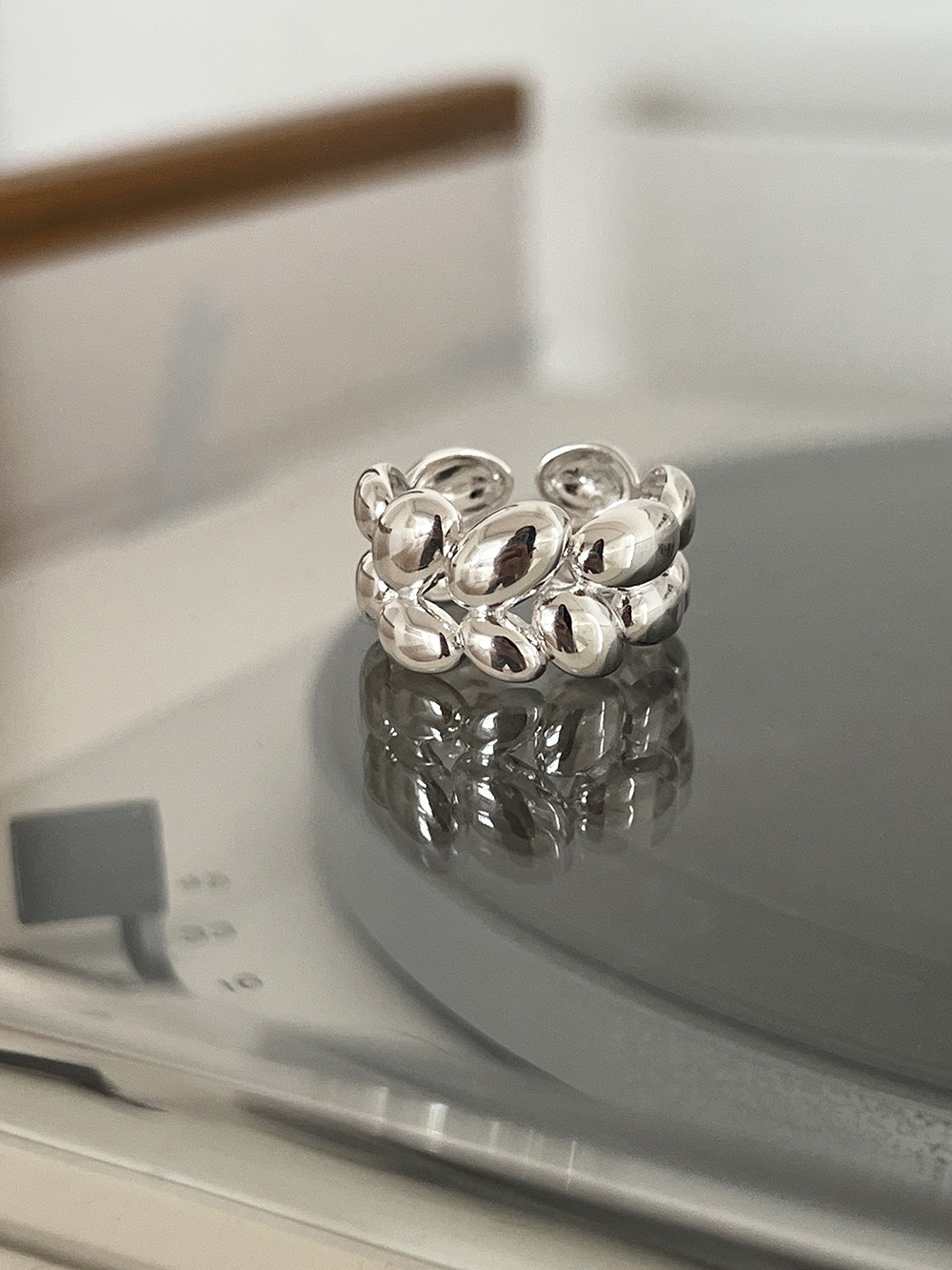 [92.5 silver] Bloom ring