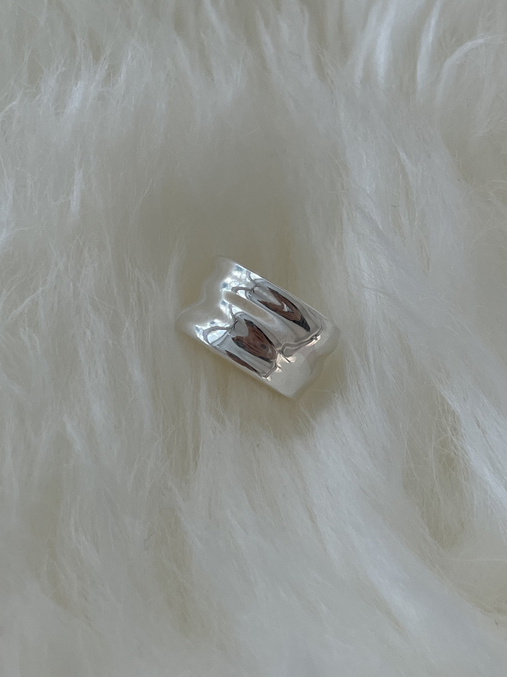 [92.5 silver] Pulpy ring