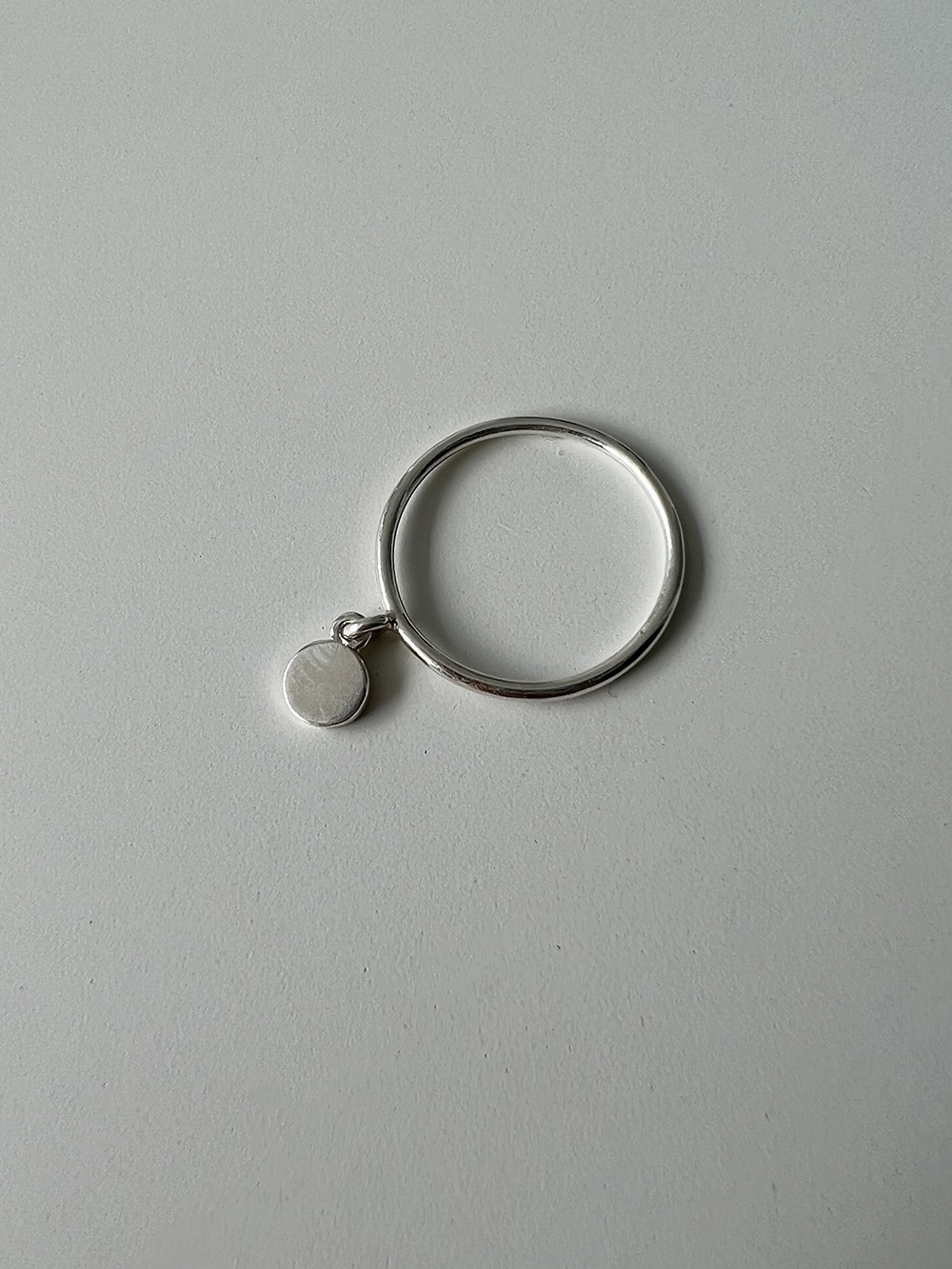 [92.5 silver] Tag ring (각인추가시 7일소요)