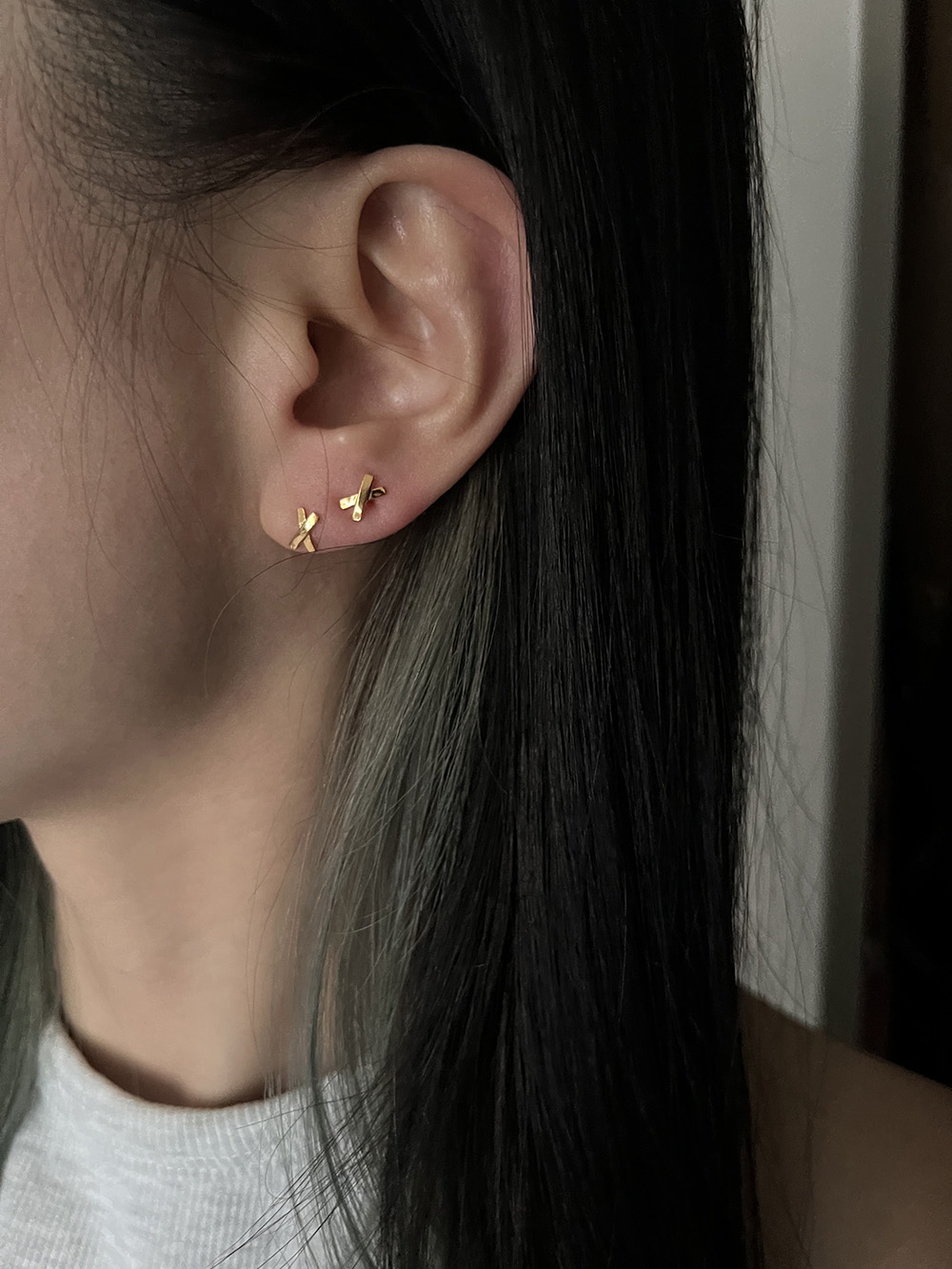 [92.5 silver] Dame earring (2color)