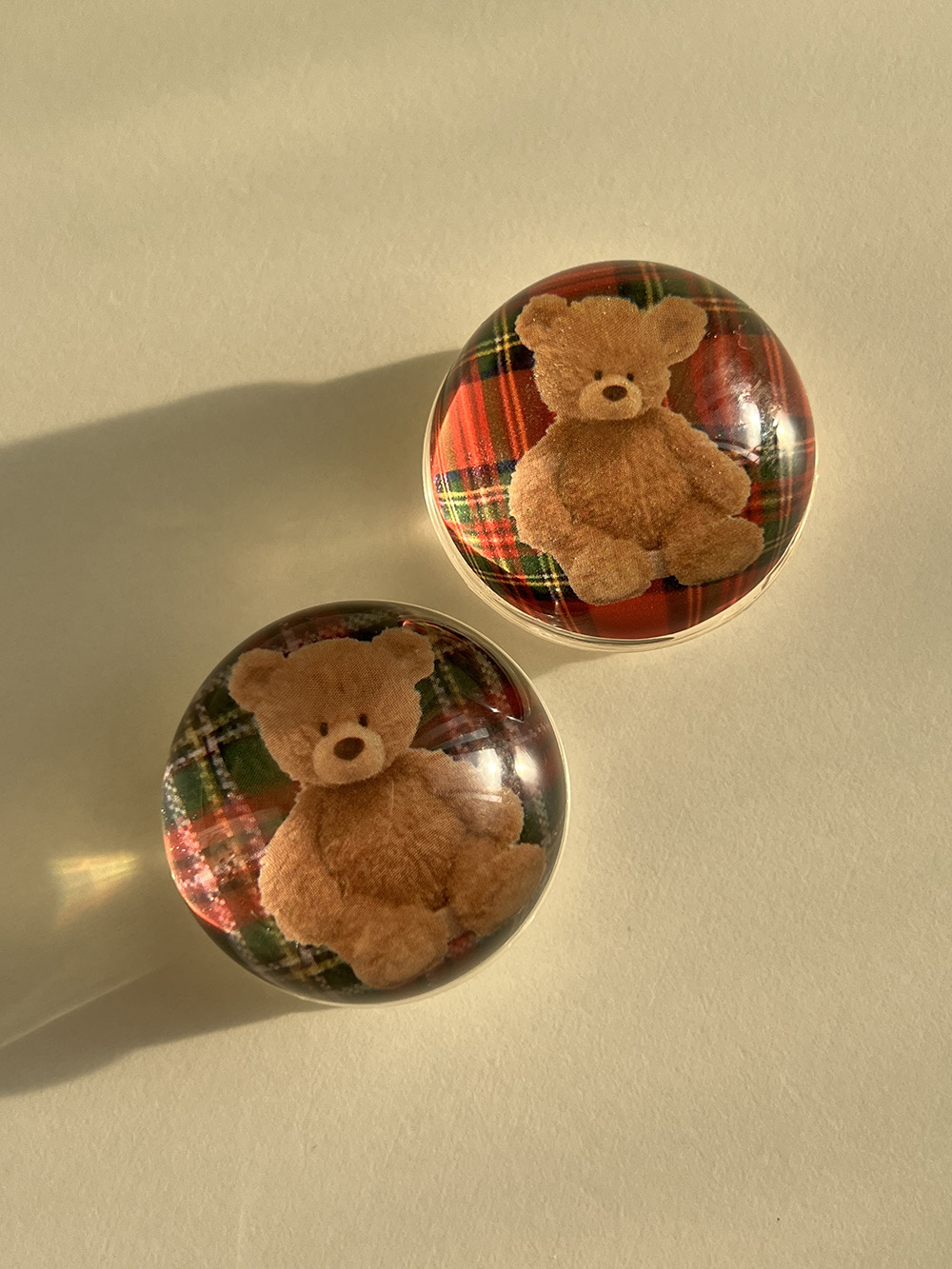Teddy bear grip tok (2color)