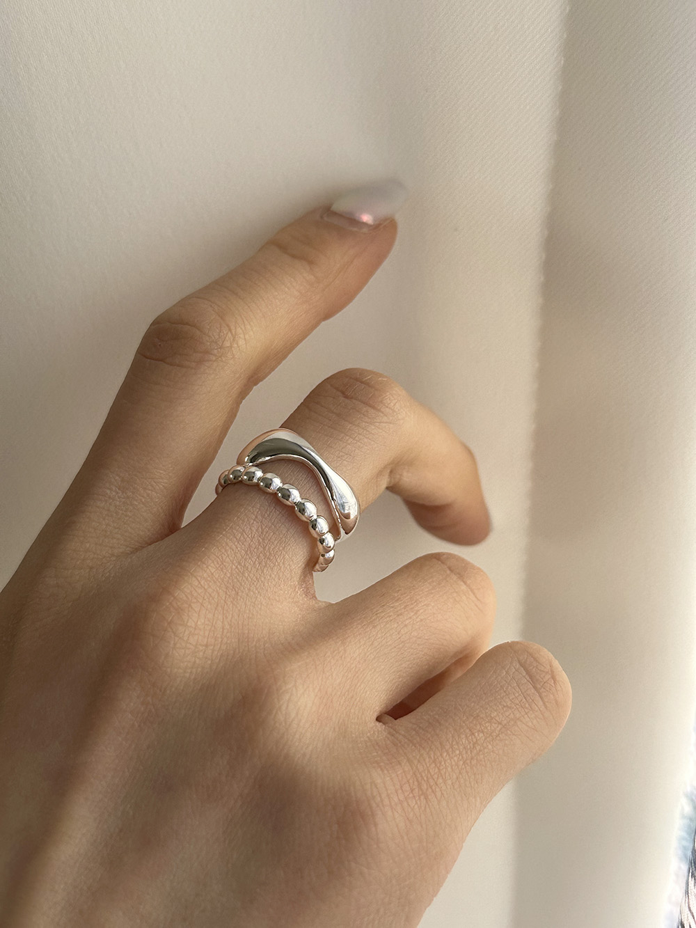 [92.5 silver] Benjamin ring