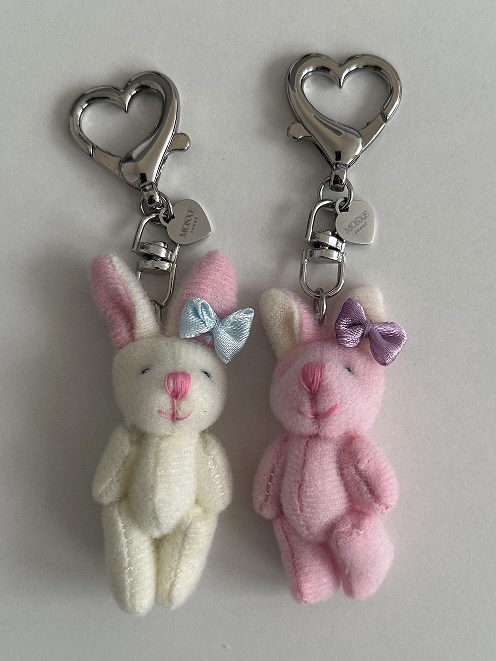 [Hand made] Little rabbit key ring (2color)