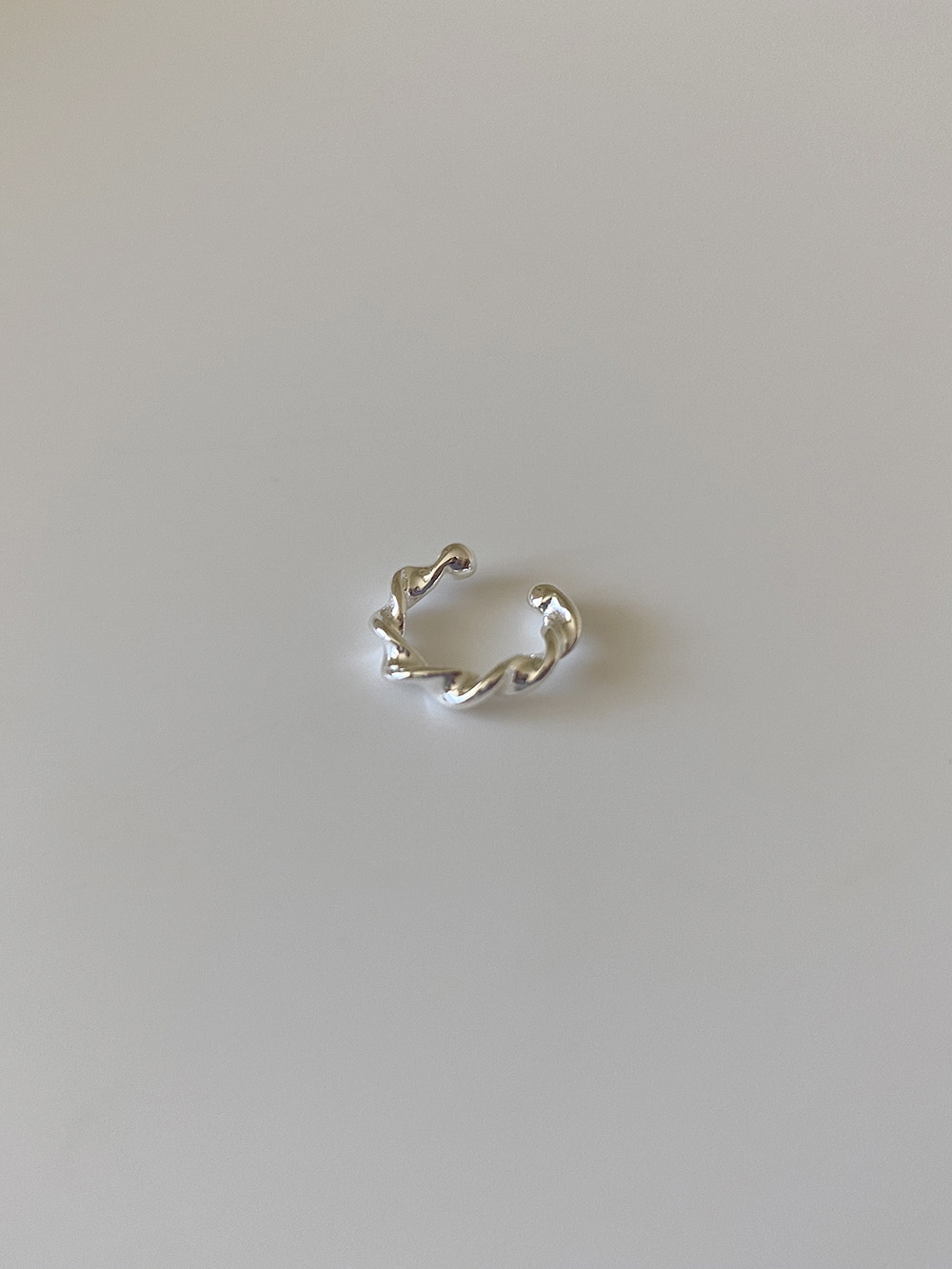[92.5 silver] zig zag earcuff