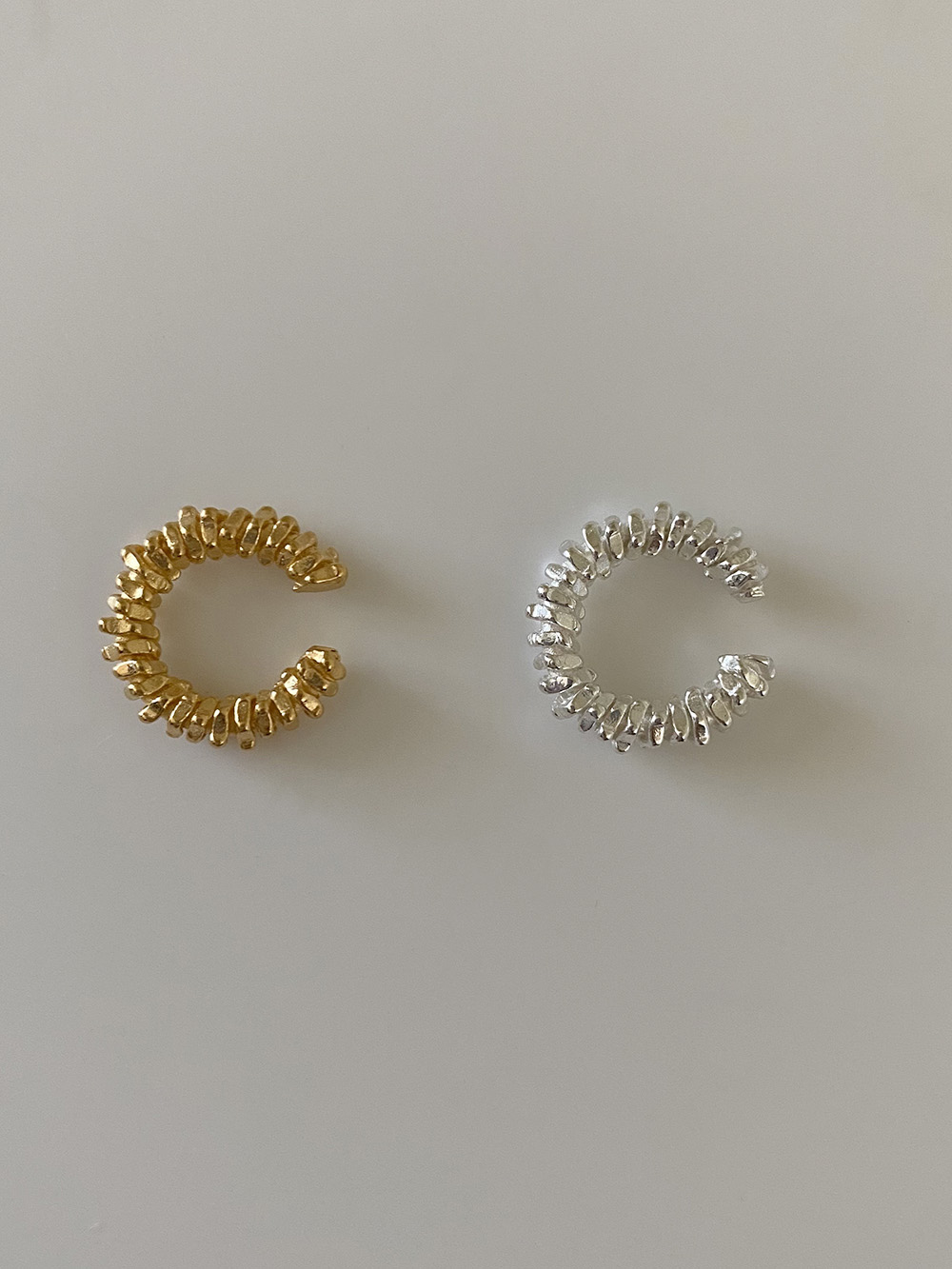 [92.5 silver] sparkling earcuff (2color)
