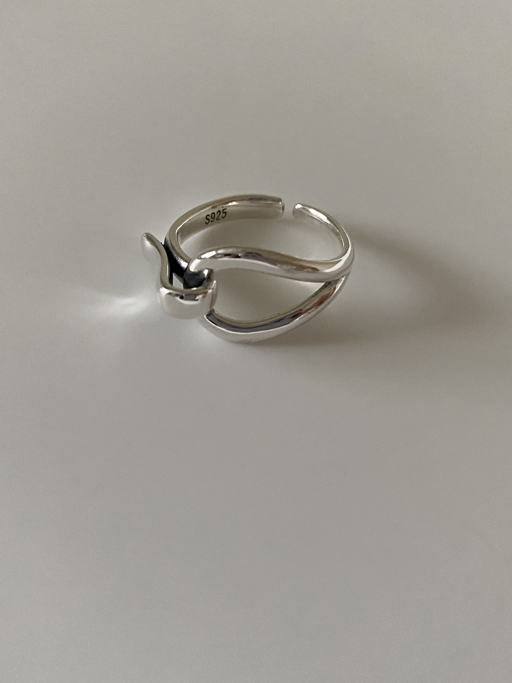 [92.5 silver] hook ring