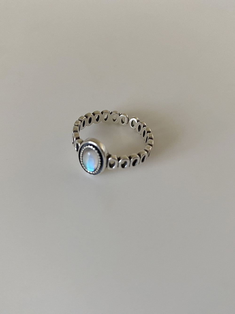 [92.5 silver] opal antique ring