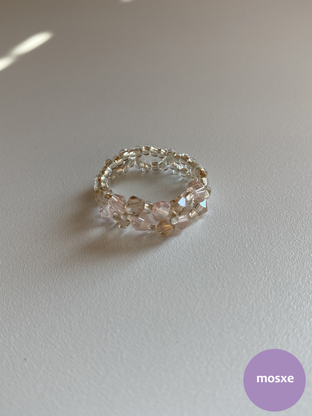 [made] princess beads ring