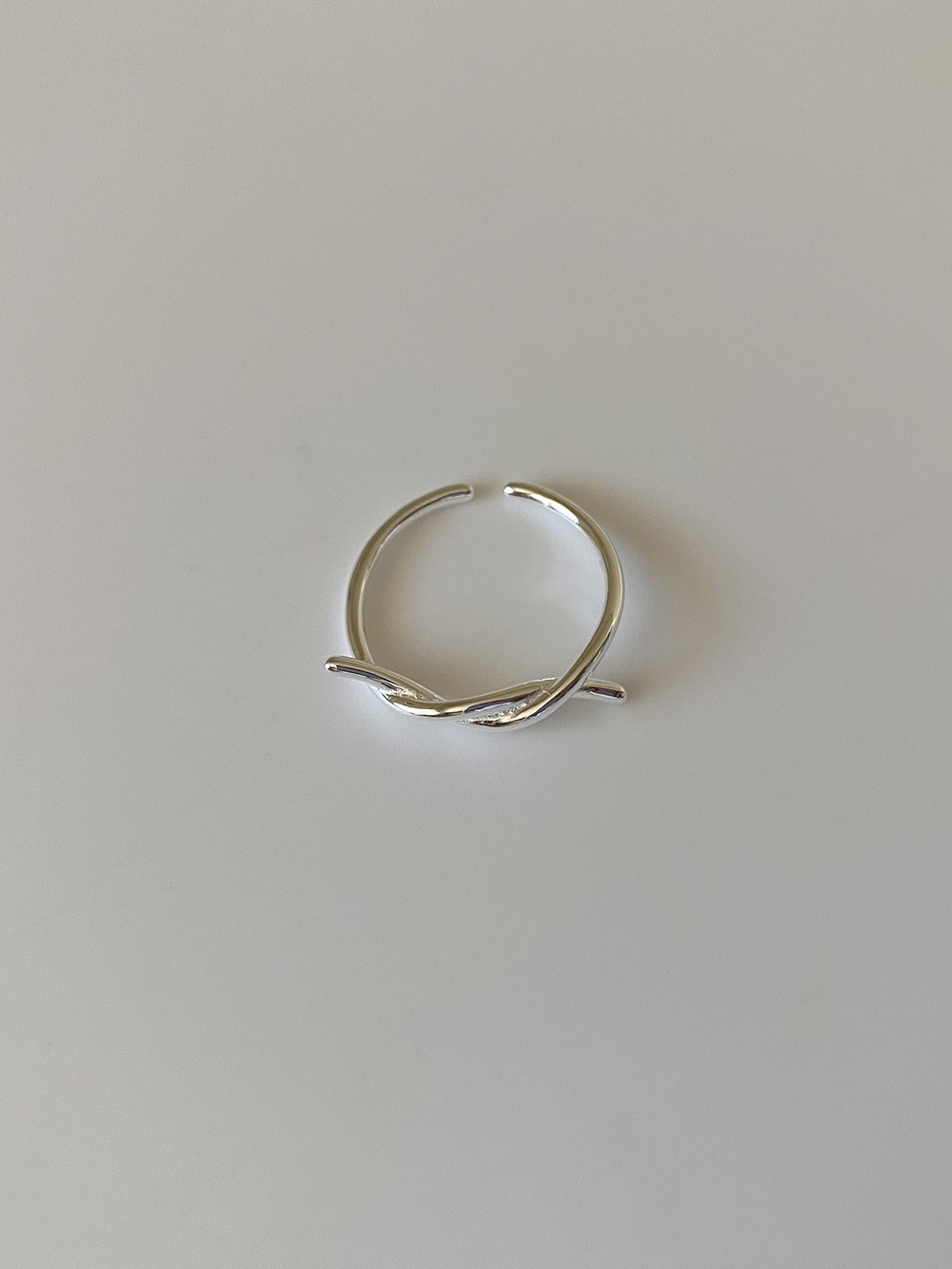 [92.5 silver] tie ring