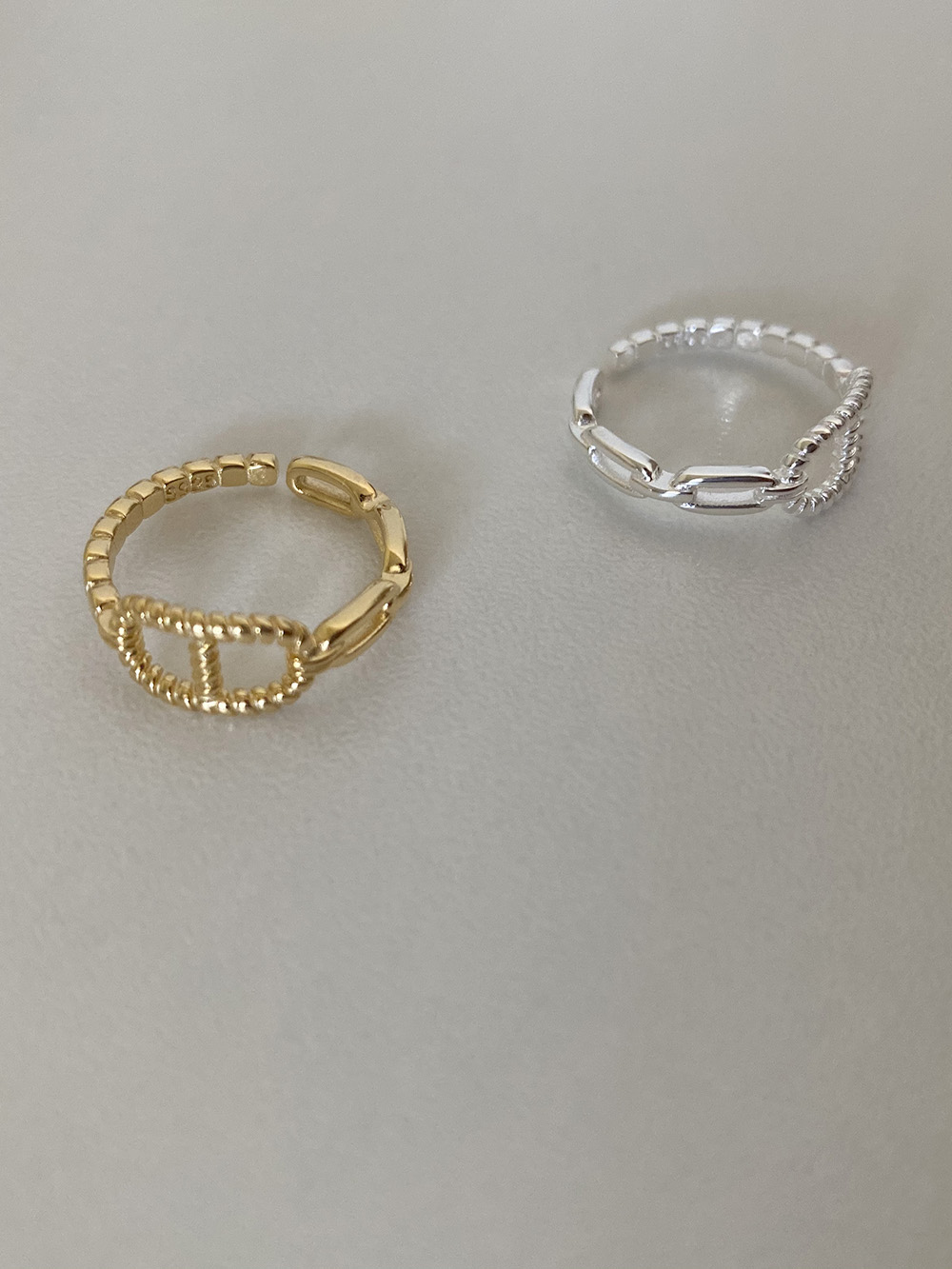[92.5 silver] ariel ring (2color)