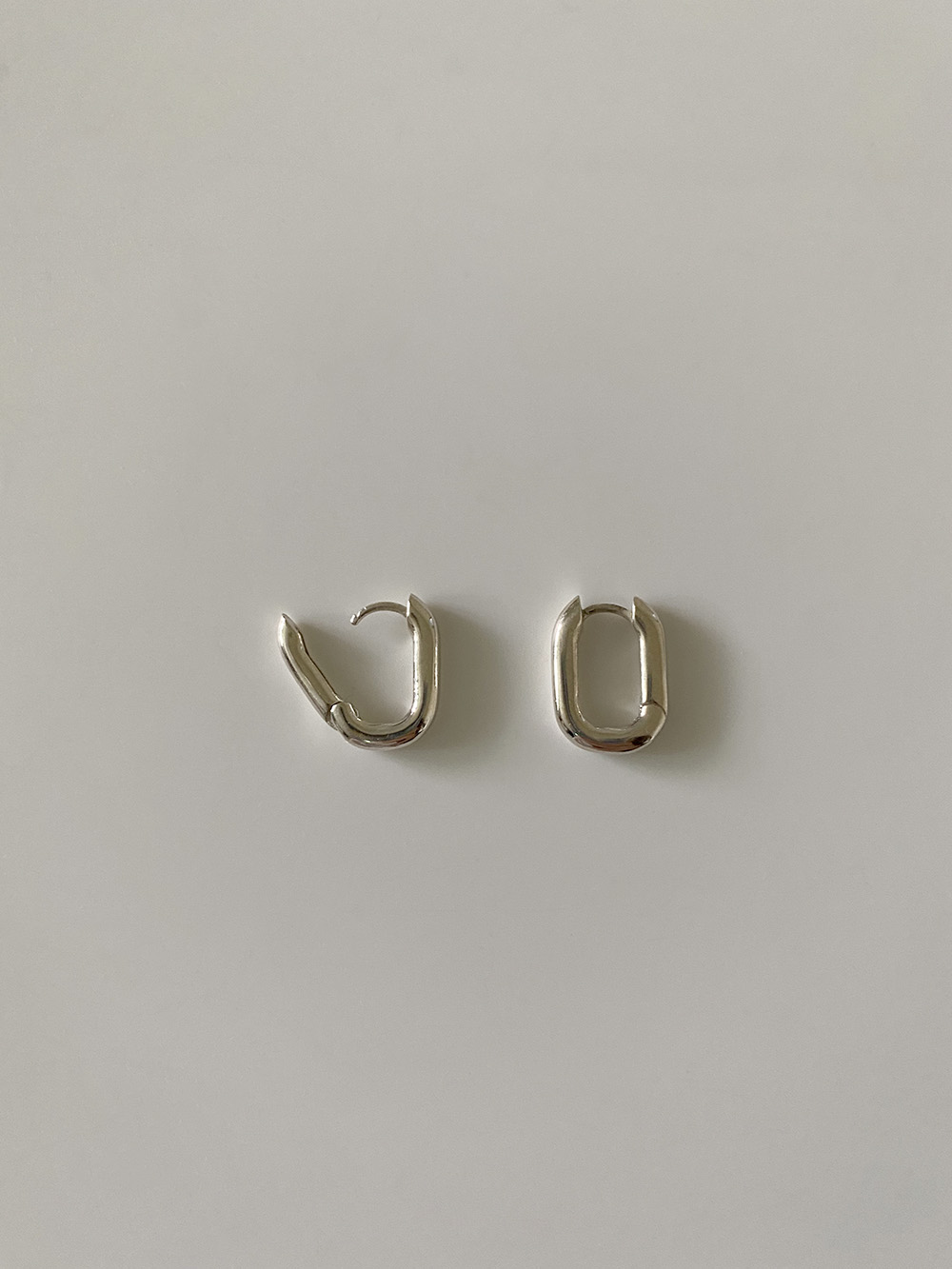 [92.5 silver] clip earring
