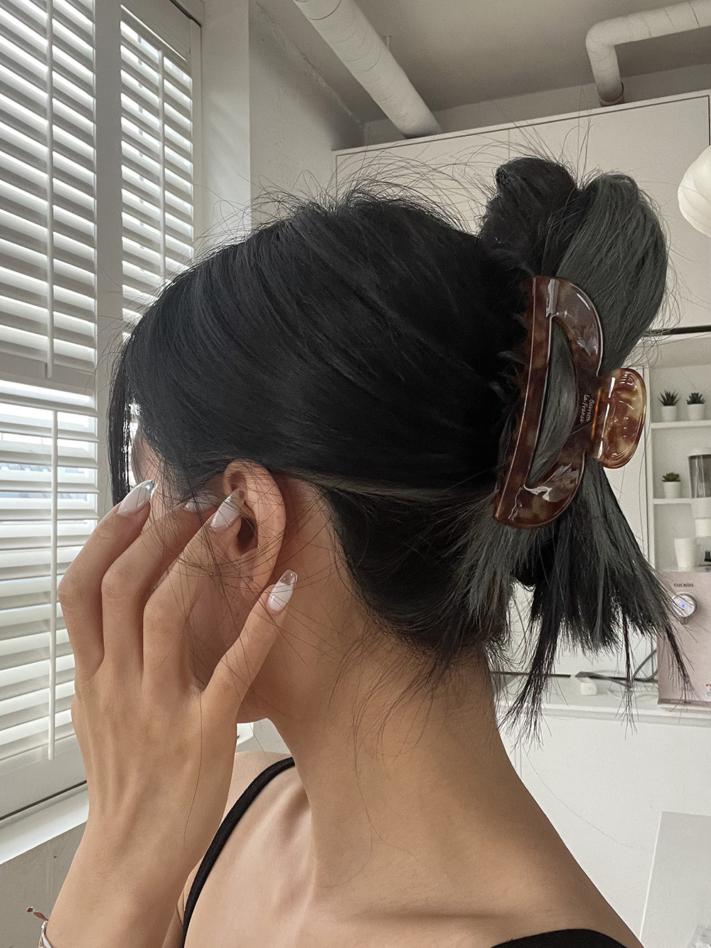 Brown sugar hair-clip (h.m ver)