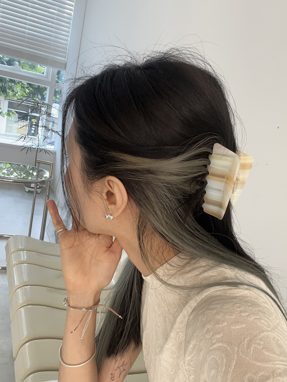 Strata hair-clip (2color)