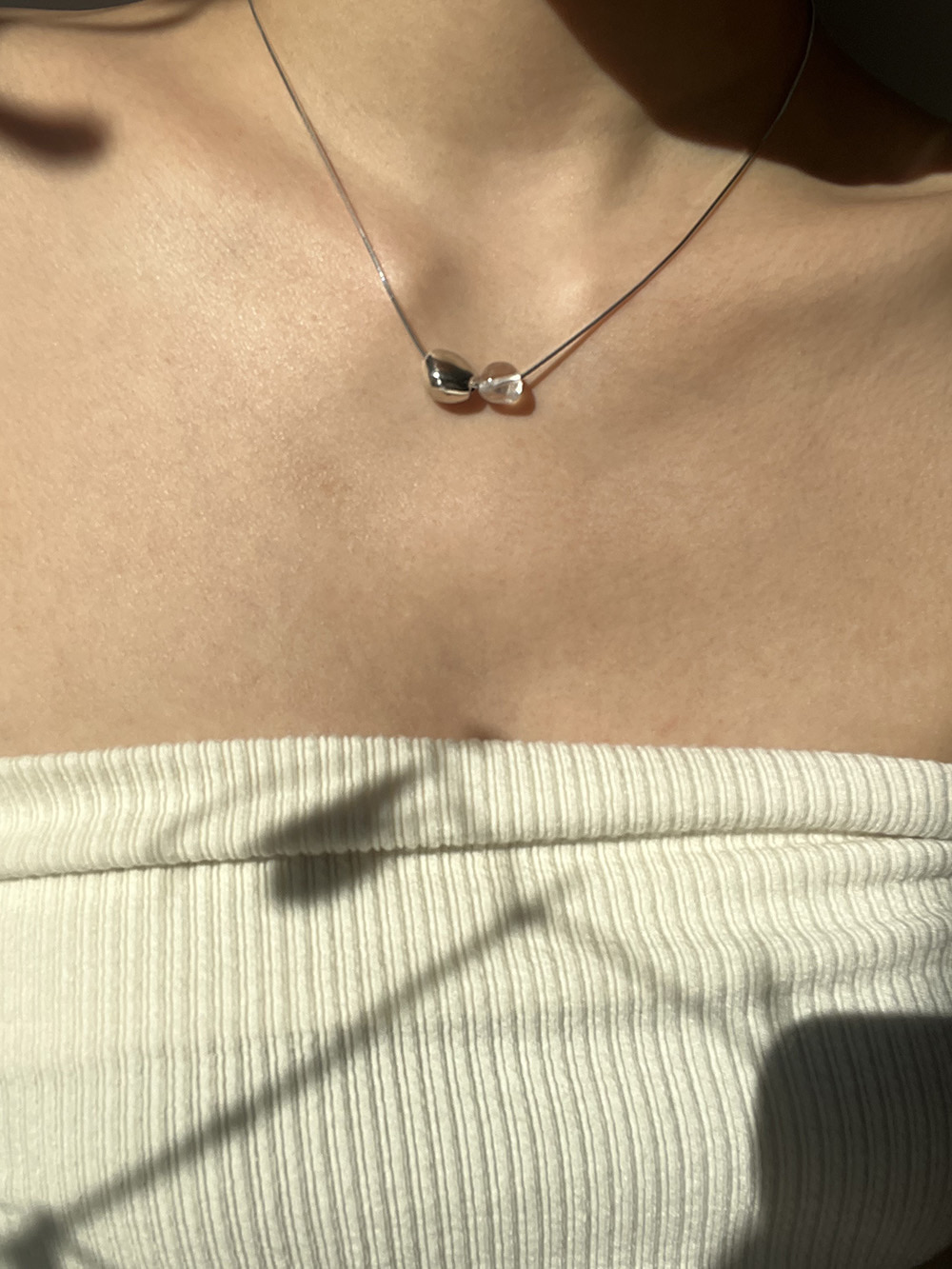 [92.5 silver] Sunshine necklace