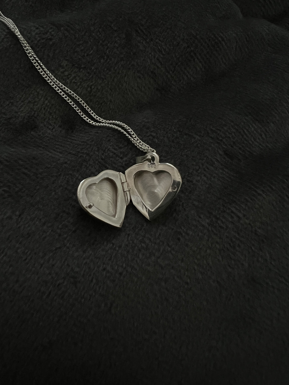 [92.5 silver] Heart roket necklace (제작기간 약 5일소요)