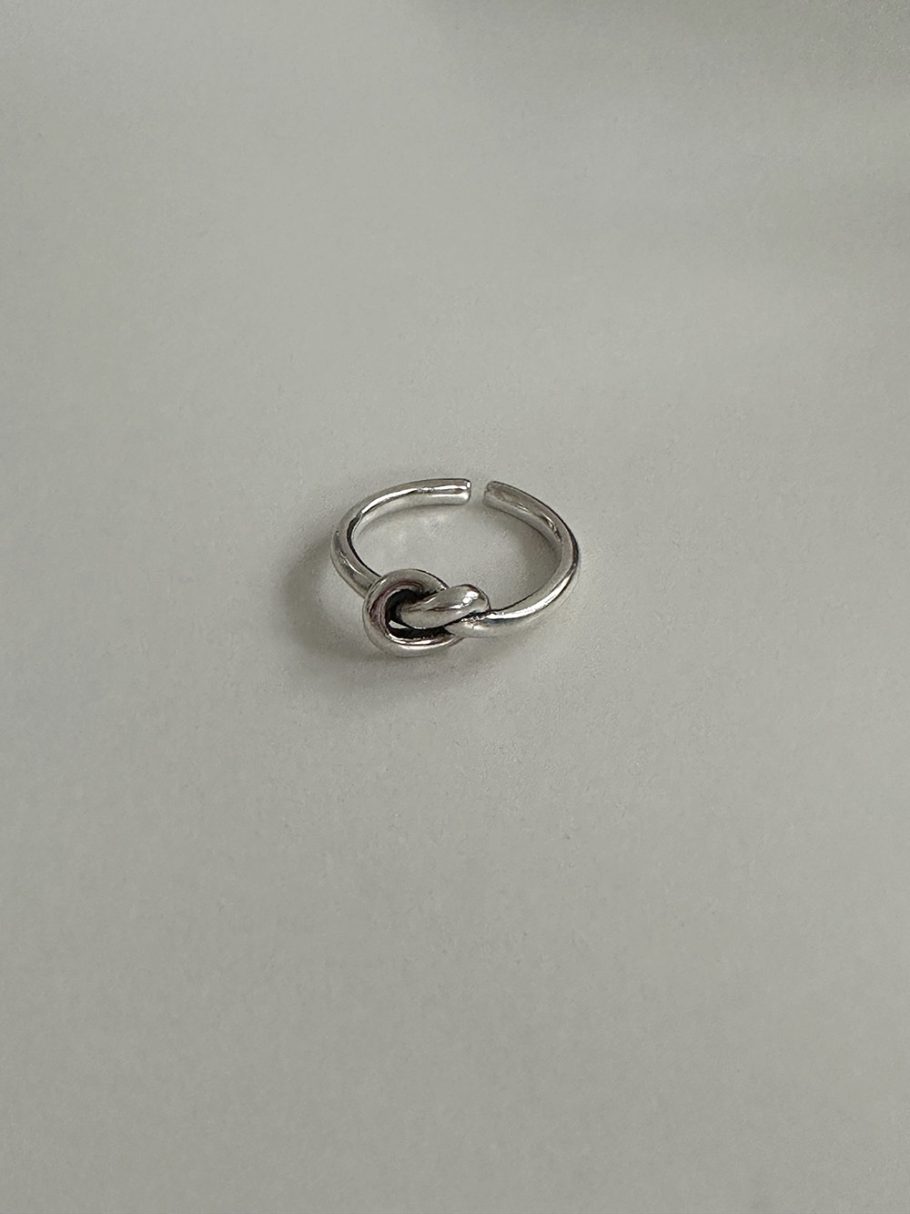 [92.5silver] Knot ring