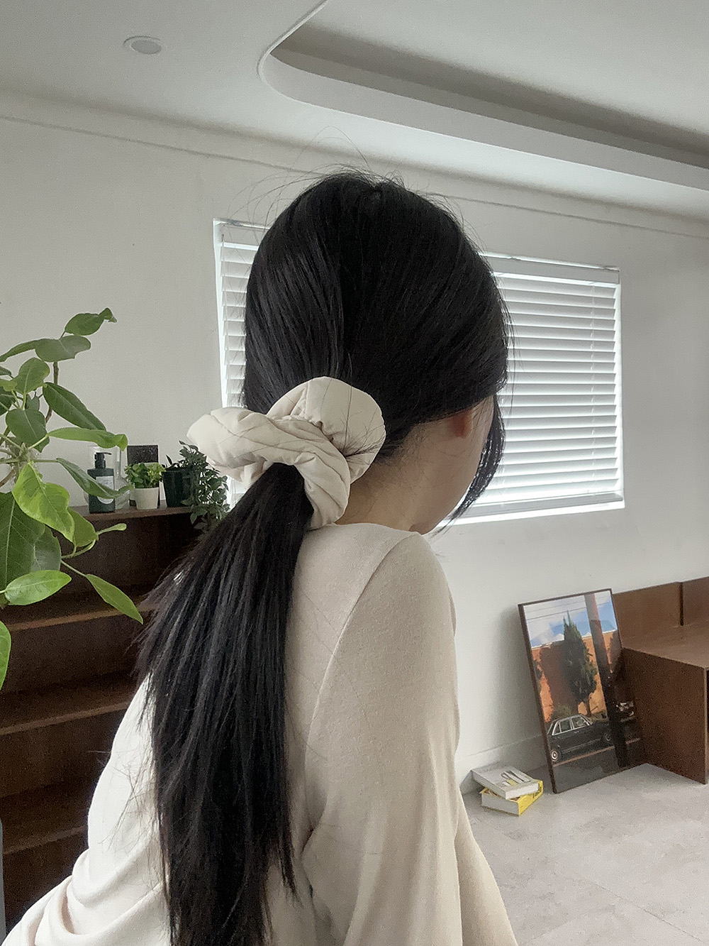 Padding hair scrunchie (5color)