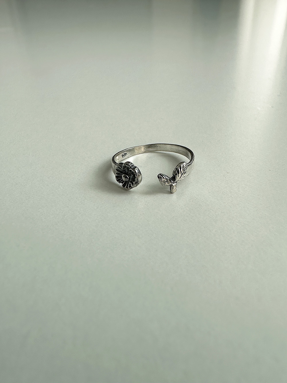 [925silver] Plant ring