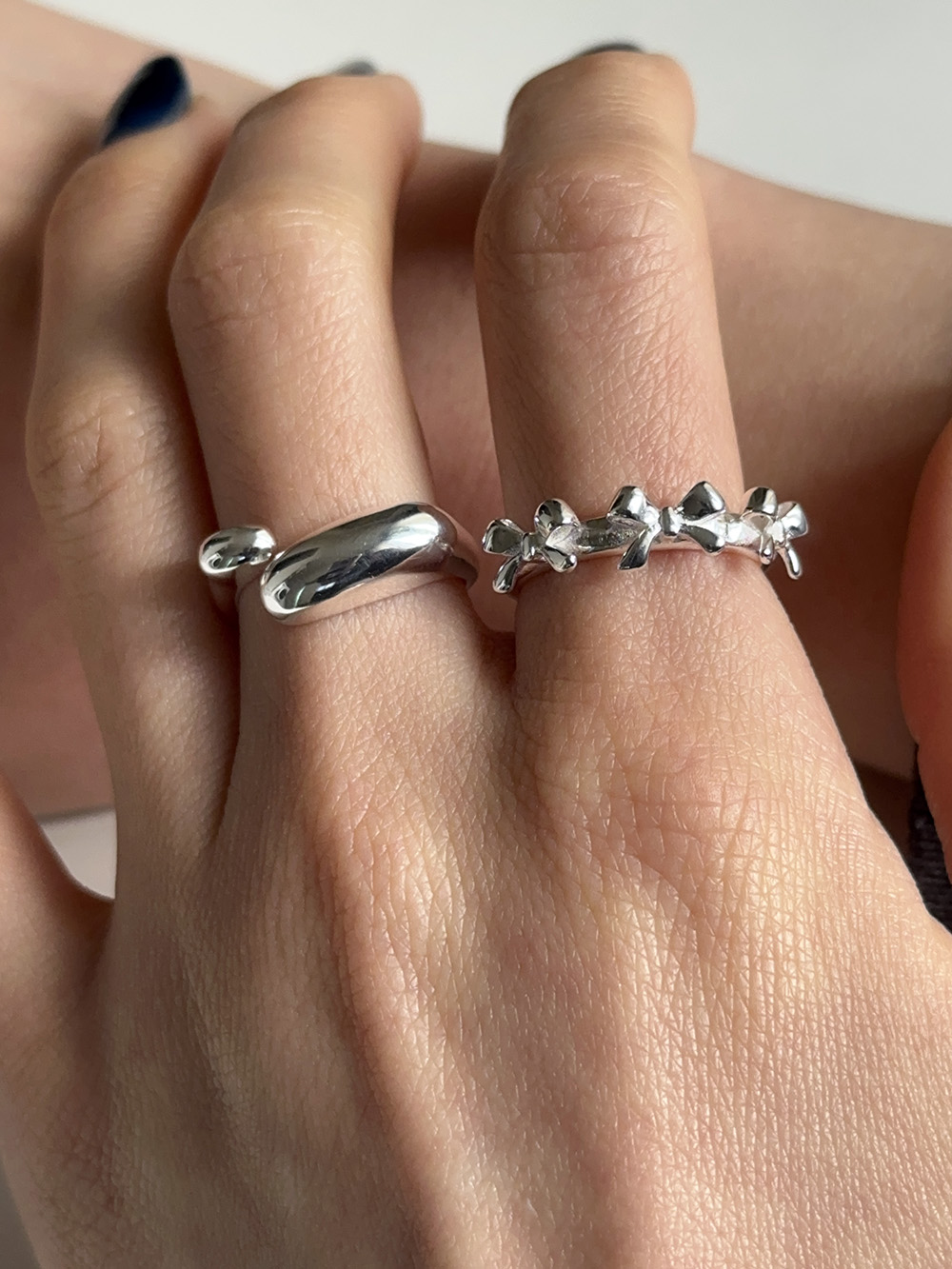 [925silver] Normally ring