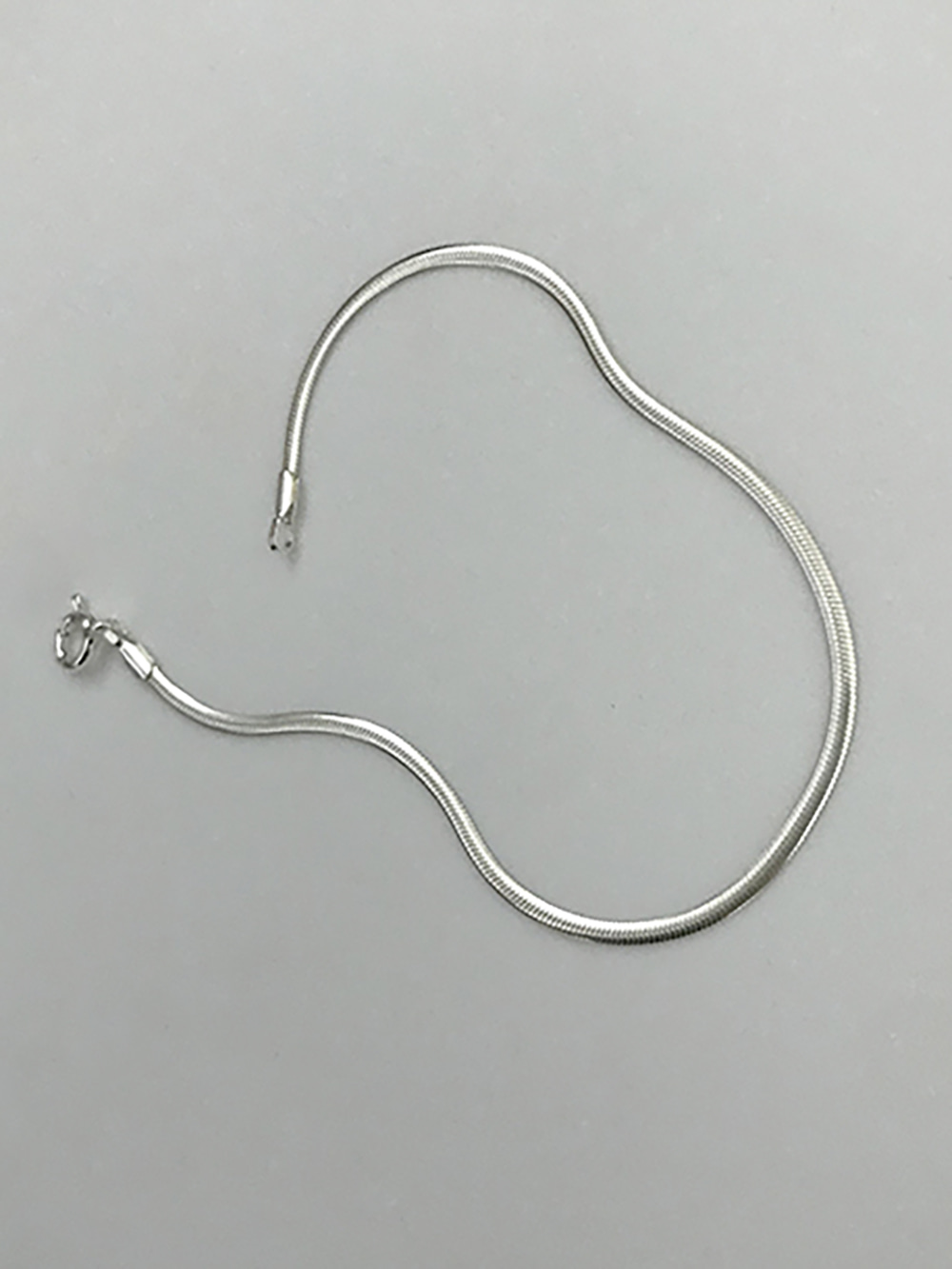 [92.5 silver] line bracelet