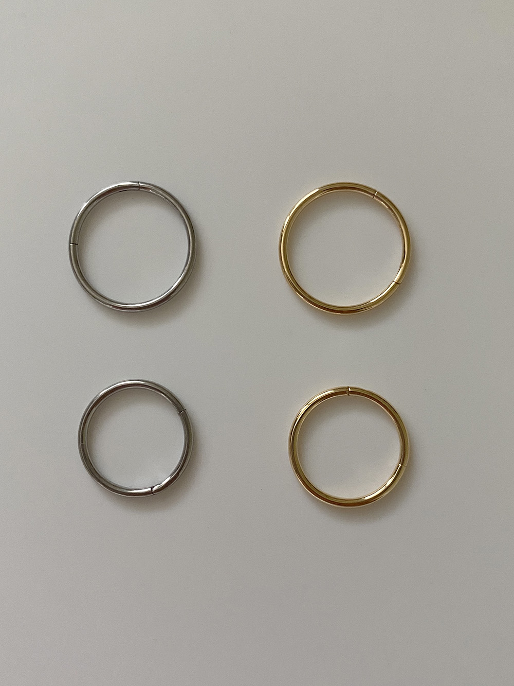 ring piercing (2size, 2color)(1ea)
