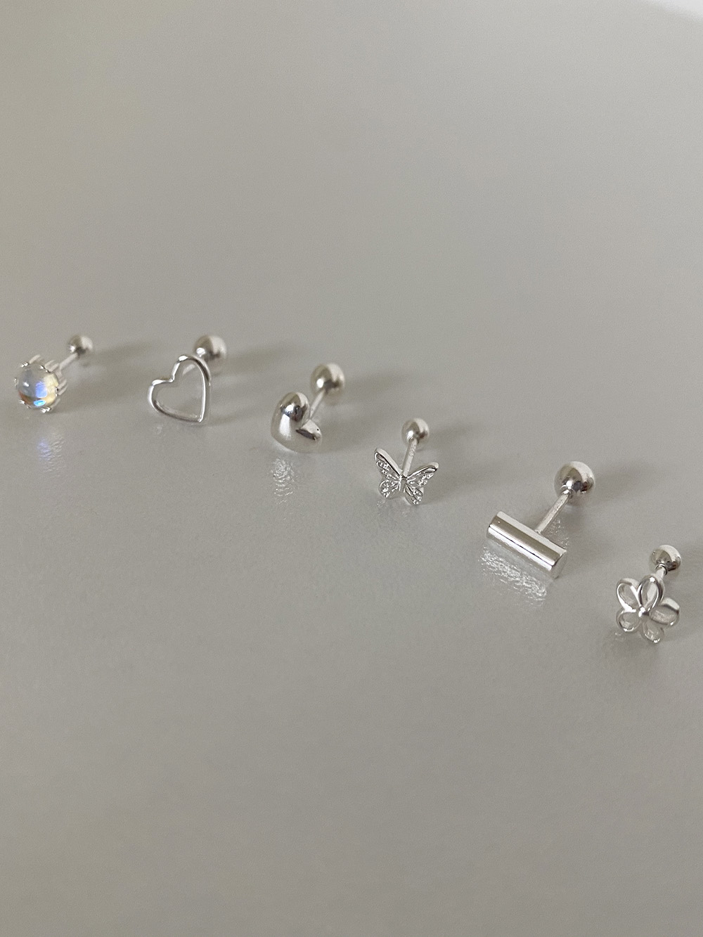 [92.5 silver] 925 silver piercing (8type)