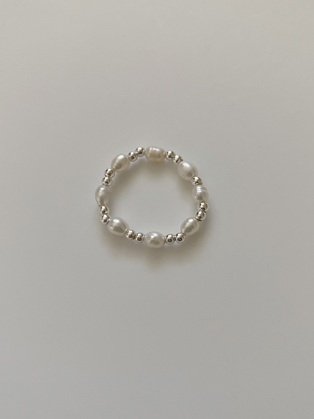 [92.5 silver] pearl beads ring  주문폭주 ! 9차재입고♡