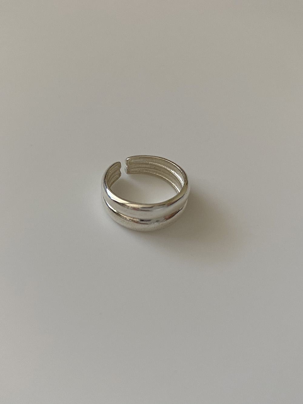 [92.5 silver] minimal ring
